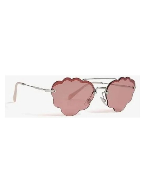?- New Authentic MIU MIU MU57U Irregular-Frame Sunglasses main image 9